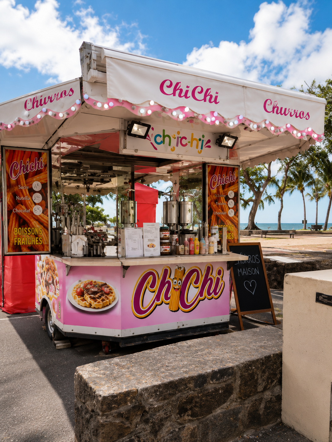 Stand Chichi's - Bord de mer